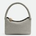 Bottega Veneta Tosca Bag in Grey Intrecciato Calfskin