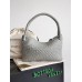 Bottega Veneta Tosca Bag in Grey Intrecciato Calfskin