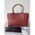 Bottega Veneta Arco Medium Tote In Maple Intrecciato Lambskin