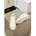 Celine Women's CT-10 Low-top Sneakers in White Leather