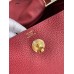 Hermes Lindy 26 Handmade Bag In Ruby Clemence Leather