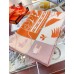 Hermes Avalon Epopee Blanket in Mandarine Wool and Cashmere