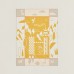 Hermes Avalon Epopee Blanket in Jaune Wool and Cashmere