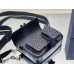 Dior Hit the Road Messenger Bag In Black CD Diamond Canvas