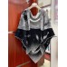 Hermes Black Clair de Lune Shawl 140