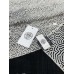 Hermes Black Clair de Lune Shawl 140