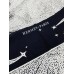 Hermes Black Clair de Lune Shawl 140