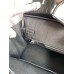 Hermes Birkin 25 Retourne Handmade Bag In Black Matte Alligator Leather