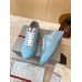 Prada America's Cup Sneakers in Blue Rubber and Bike Fabric