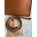 The Row Margaux 10 Top Handle Bag in Brown Leather