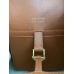 The Row Margaux 10 Top Handle Bag in Brown Leather